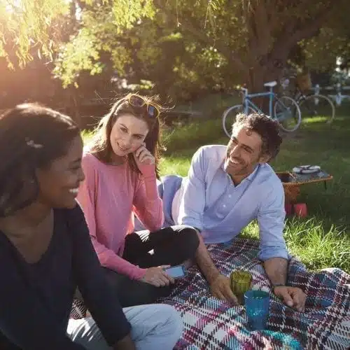 leven met diabetes vrienden picknick