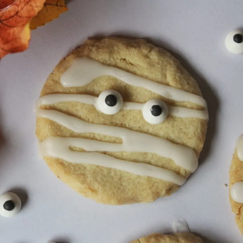 mummie koekjes halloween