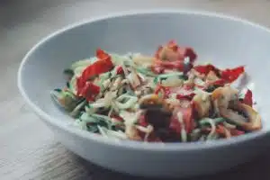 Diabetesrecepten low-carb spaghetti eindresultaat